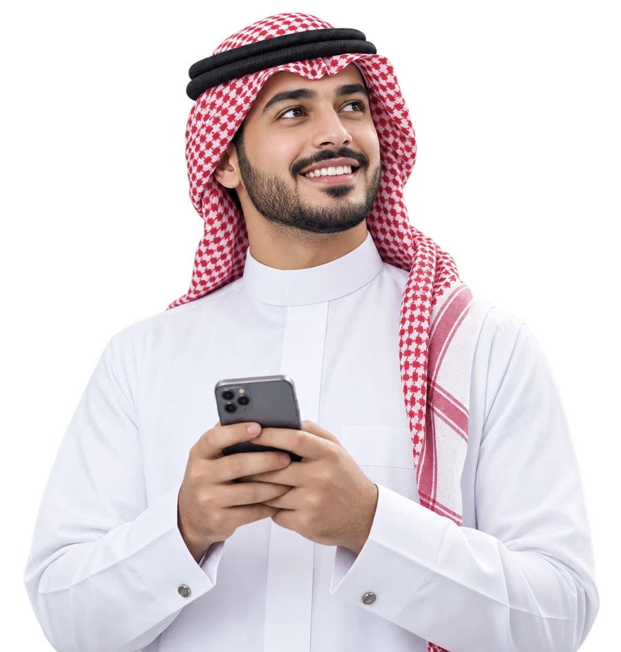 محترف سعودي يستخدم منصة حُر